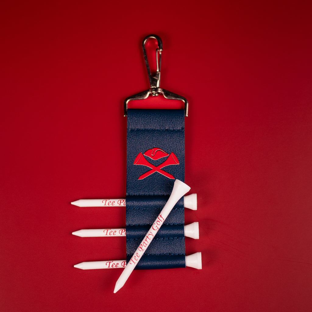 Leather Golf Tee Holder